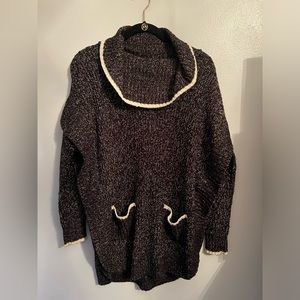 ALYA, Sweater, Size M, Black/White
